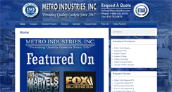 Desktop Screenshot of metrogasket.com